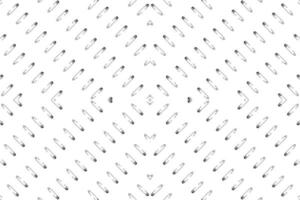 Seamless Motif Pattern Inspired by Safety Pin for Decoration, Ornate, Website, Fashion Motifs Pattern, Art Illustration, Background or Graphic Design Element. Vector Illustration