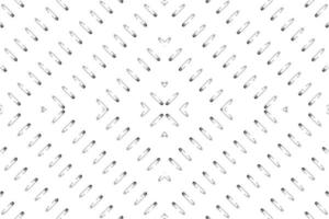Seamless Motif Pattern Inspired by Safety Pin for Decoration, Ornate, Website, Fashion Motifs Pattern, Art Illustration, Background or Graphic Design Element. Vector Illustration