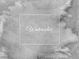 Abstract watercolor texture background in gray color vector