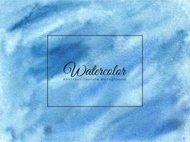 Blue watercolor abstract background texture vector