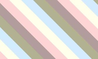 Abstract pastel striped background with diagonal stripes vector