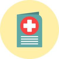 Health Passport Vector Icon