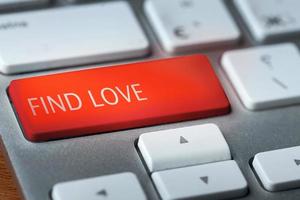 find love button on keyboard photo