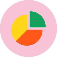 Pie Chart Vector Icon