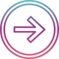 Right Arrow Vector Icon