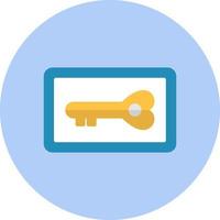 Key Card Vector Icon