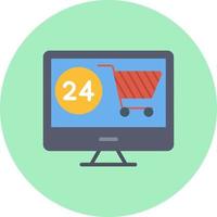 Online Shopping Vector icon