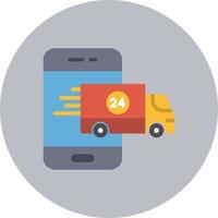 Online Delivery Vector icon