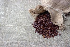 coffee beans in a Bag photo