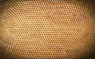 Weave pattern  rattan background photo
