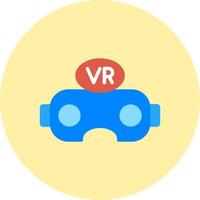 Virtual Reality Glasses Vector Icon