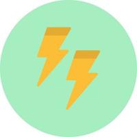 Lightning Vector Icon