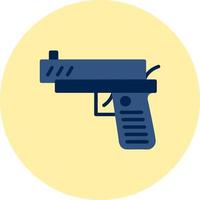 icono de vector de pistola