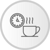 icono de vector de descanso para tomar café