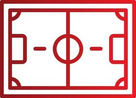Football Field Vector Icon