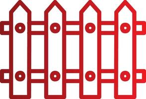 Fence Vector Icon