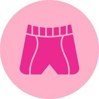 Swim Shorts Vector Icon