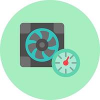 Fan Speed Vector Icon