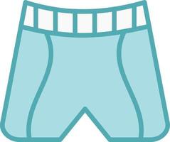 Swim Shorts Vector Icon