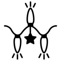 Festoon Which Can Easily Modify Or Edit vector