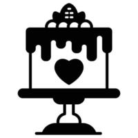 Cake Which Can Easily Modify Or Edit vector