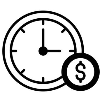 Investment On Right Time Which Can Easily Modify Or Edit vector