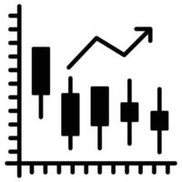 gráfico de divisas que puede modificar o editar fácilmente vector