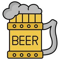 Beer mug Which Can Easily Modify Or Edit vector