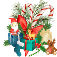 Natale decorazione regalo png