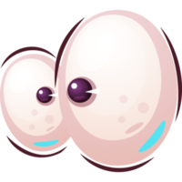 objeto de dibujos animados infantil ojo png