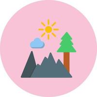 Mountain Vector Icon