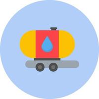 Oil Tank Vector Icon