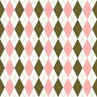 seamless geometric pattern with argyle vector