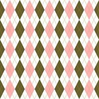 seamless geometric pattern with argyle vector