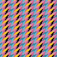 abstract geometric hounds tooth pattern background vector