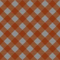 seamless pattern with orange plaid pattern vector