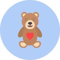 icono de vector de oso