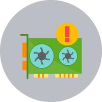 Gpu Error Vector Icon