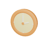 orologio icona 3d png