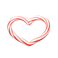 3D heart candy png