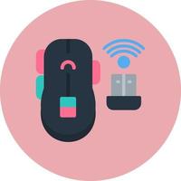 Wireless Mouse Vector Icon