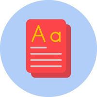 Flash Card Vector Icon