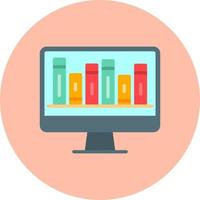 Online Library Vector Icon