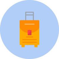 icono de vector de bolsa de viaje