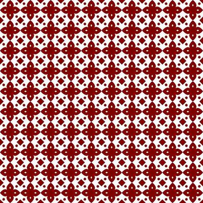 Red floral pattern vector illustration, suitable as a background and also suitable for filling objects with color patterns or with the color of an image.