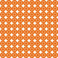 Orange floral pattern vector illustration, suitable as a background and also suitable for filling objects with color patterns or with the color of an image.