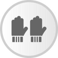 guantes, vector, icono vector