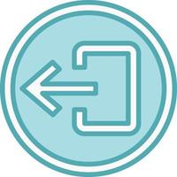 Logout Arrow Vector Icon