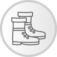 icono de vector de botas