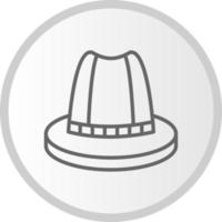 Top Hat Vector Icon